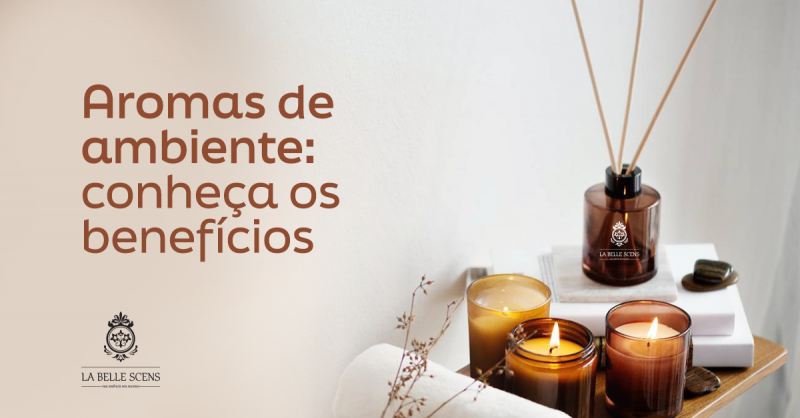 Aromas de ambiente: conheça os benefícios